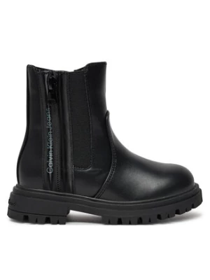 Calvin Klein Jeans Botki Chelsea Boot V3A5-81019-1355 M Czarny