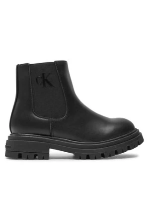 Calvin Klein Jeans Botki Chelsea Boot V3X5-81097-1355 M Czarny