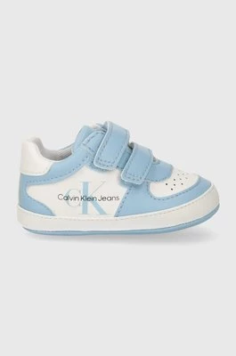 Calvin Klein Jeans buty niemowlęce kolor niebieski
