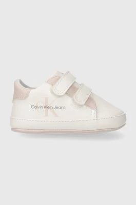 Calvin Klein Jeans buty niemowlęce kolor różowy