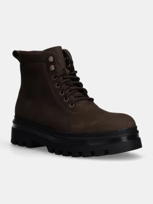 Calvin Klein Jeans buty nubukowe LUGGED LACEUP BOOT OXF HIKING NB