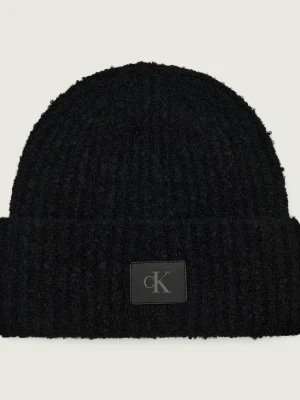 Calvin Klein Jeans Czapka HARDWARE | z dodatkiem wełny