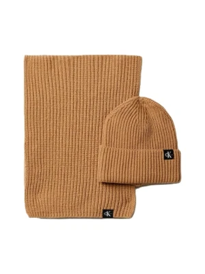 Calvin Klein Jeans czapka i szalik dziecięcy