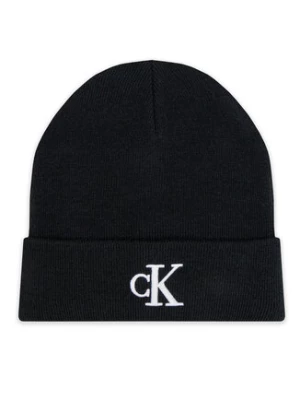 Calvin Klein Jeans Czapka Monogram Embro Beanie K50K512145 Czarny