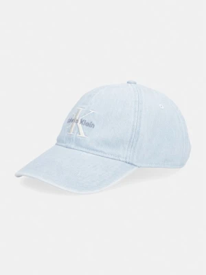 Calvin Klein Jeans czapka z daszkiem jeansowa