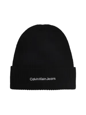 Calvin Klein Jeans Czapka | z dodatkiem wełny