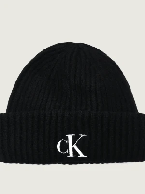 Calvin Klein Jeans Czapka | z dodatkiem wełny