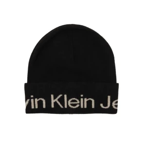 Calvin Klein Jeans Czapka | z dodatkiem wełny i kaszmiru