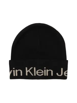 Calvin Klein Jeans Czapka | z dodatkiem wełny i kaszmiru