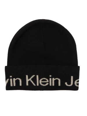 Calvin Klein Jeans Czapka | z dodatkiem wełny i kaszmiru