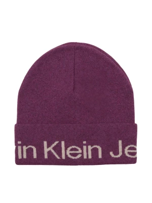 Calvin Klein Jeans Czapka | z dodatkiem wełny i kaszmiru