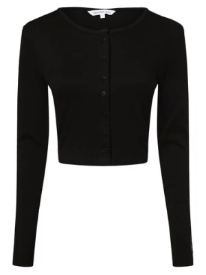 Calvin Klein Jeans Damska kurtka koszulowa Kobiety Bawełna czarny jednolity,