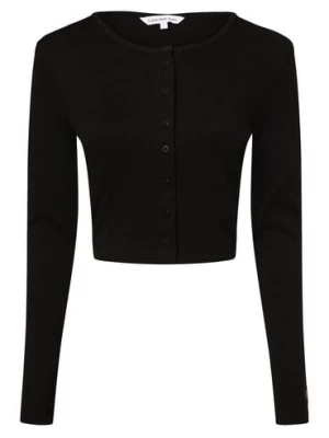 Calvin Klein Jeans Damska kurtka koszulowa Kobiety Bawełna czarny jednolity,