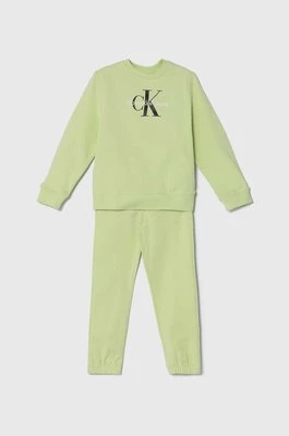 Calvin Klein Jeans dres dziecięcy kolor zielony