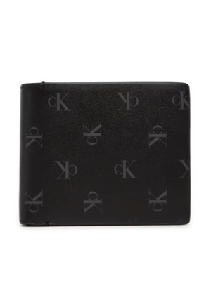 Calvin Klein Jeans Duży Portfel Męski Aop Bifold W/Coin K50K512586 Czarny