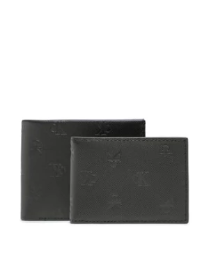 Calvin Klein Jeans Duży Portfel Męski Monogram Soft Bifold+Card Aop K50K510438 Czarny