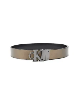 Calvin Klein Jeans Dwustronny pasek | z dodatkiem skóry