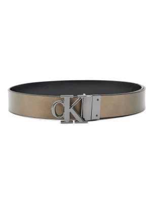 Calvin Klein Jeans Dwustronny pasek | z dodatkiem skóry