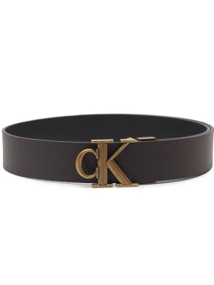 Calvin Klein Jeans Dwustronny pasek | z dodatkiem skóry
