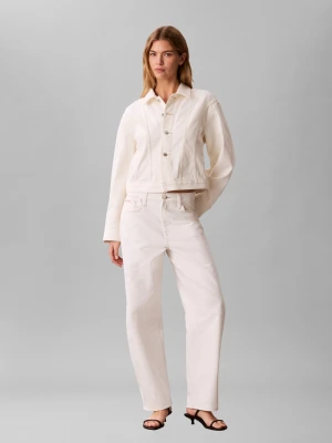 Calvin Klein Jeans Dżinsy Kobiety Bawełna (100%) biały,