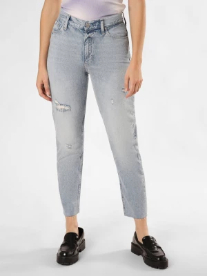 Calvin Klein Jeans Dżinsy Kobiety Bawełna niebieski jednolity,