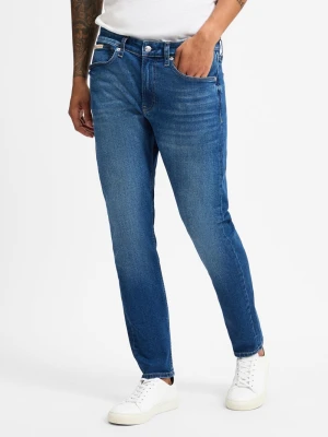 Calvin Klein Jeans Dżinsy Mężczyźni niebieski jednolity,