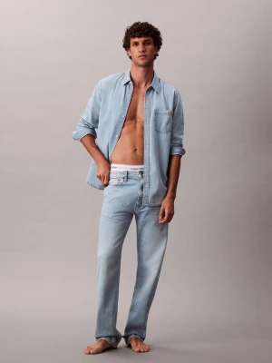 CALVIN KLEIN JEANS Dżinsy - Regular fit - w kolorze błękitnym rozmiar: W38/L32