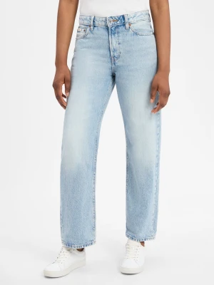 Calvin Klein Jeans Dżinsy - Signature 90s Straight Kobiety Bawełna niebieski jednolity,