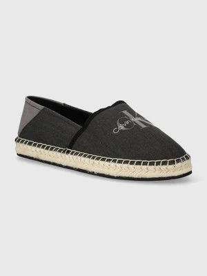 Calvin Klein Jeans espadryle ESPADRILLE ML BTW kolor czarny YW0YW01376