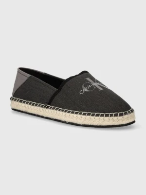 Calvin Klein Jeans espadryle ESPADRILLE ML BTW kolor czarny YW0YW01376