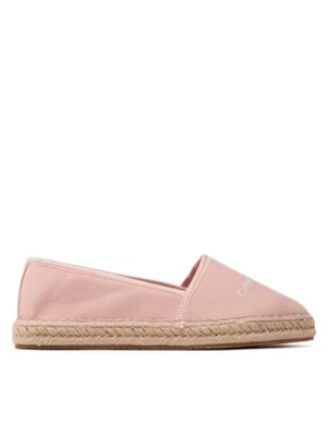 Calvin Klein Jeans Espadryle Esparille Monogram YW0YW00660 Różowy