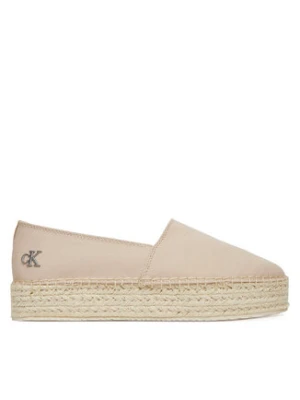 Calvin Klein Jeans Espadryle Flatform Esdparille Mg/Hdw YW0YW01737 Różowy