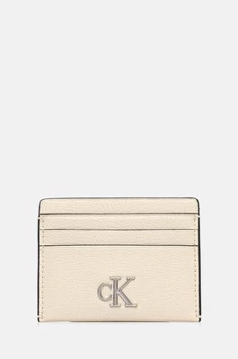 Calvin Klein Jeans etui na karty kolor beżowy K60K612746