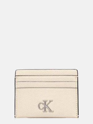 Calvin Klein Jeans etui na karty kolor beżowy K60K612746