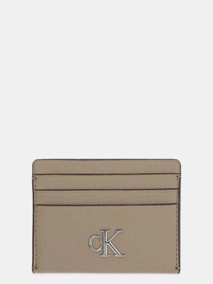 Calvin Klein Jeans etui na karty kolor beżowy K60K612746