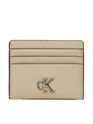 Calvin Klein Jeans Etui na karty kredytowe Minimal Monogram K60K612746 Écru