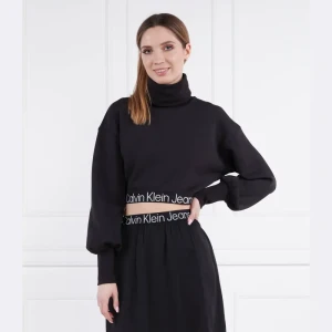 Calvin Klein Jeans Golf CONTRAST TAPE LOOSE ROLL NECK | Regular Fit