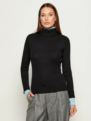 Calvin Klein Jeans Golf | Slim Fit | z dodatkiem wełny