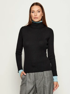 Calvin Klein Jeans Golf | Slim Fit | z dodatkiem wełny
