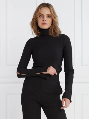Calvin Klein Jeans Golf TAB SPLIT RIB MOCK NECK | Regular Fit