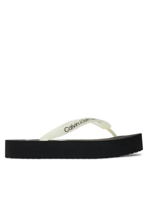 Calvin Klein Jeans Japonki Beach Sandal Flatform YW0YW01620 Czarny