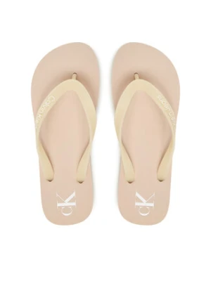 Calvin Klein Jeans Japonki Beach Sandal Transparent Tpu YW0YW01829 Różowy