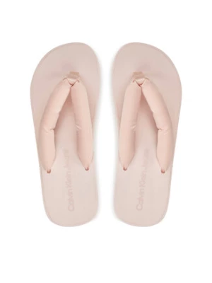 Calvin Klein Jeans Japonki Beach Wedge Sandal Padded Ny YW0YW01397 Różowy