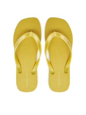 Calvin Klein Jeans Japonki Thong+ Tpu Metallic YW0YW01720 Żółty