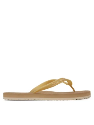 Calvin Klein Jeans Japonki Thong+ Tpu YM0YM01265 Beżowy