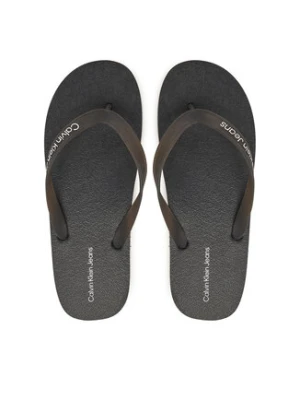 Calvin Klein Jeans Japonki Thong+ Tpu YM0YM01265 Czarny