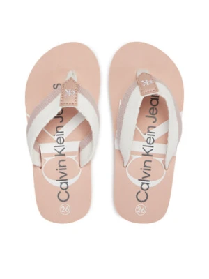 Calvin Klein Jeans Japonki V3A8-80843-0058 M Różowy