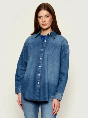 Calvin Klein Jeans Jeansowa koszula | Oversize fit