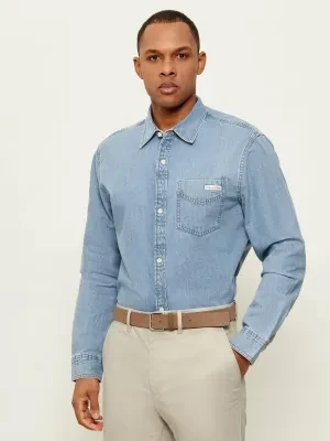 Calvin Klein Jeans Jeansowa koszula | Regular Fit