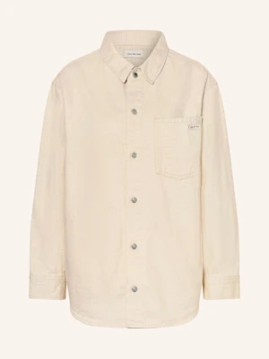 Calvin Klein Jeans Jeansowa Koszula Wierzchnia beige